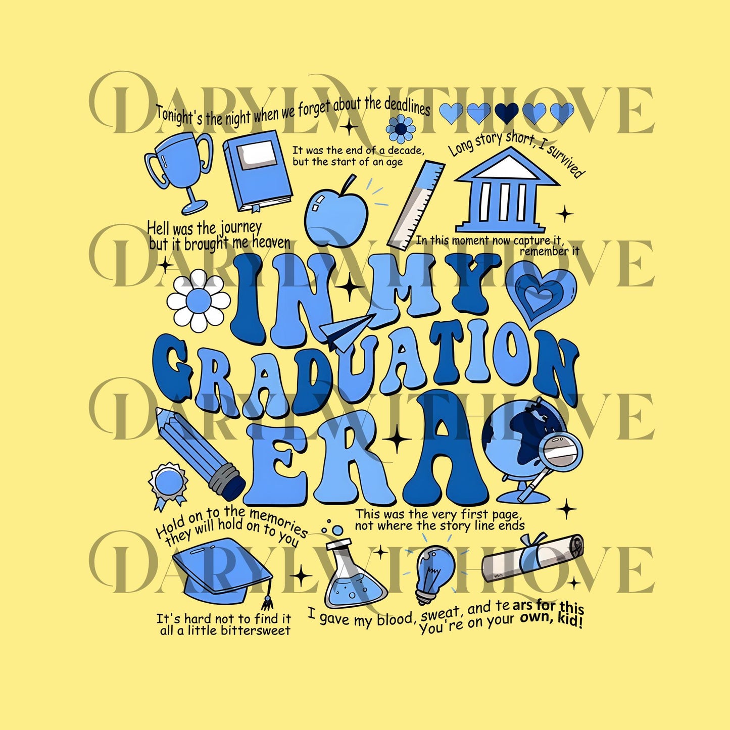 In My Graduation Era PNG, School PNG, In My Graduation png, Magic Castle Graduation PNG, Gift For Graduation