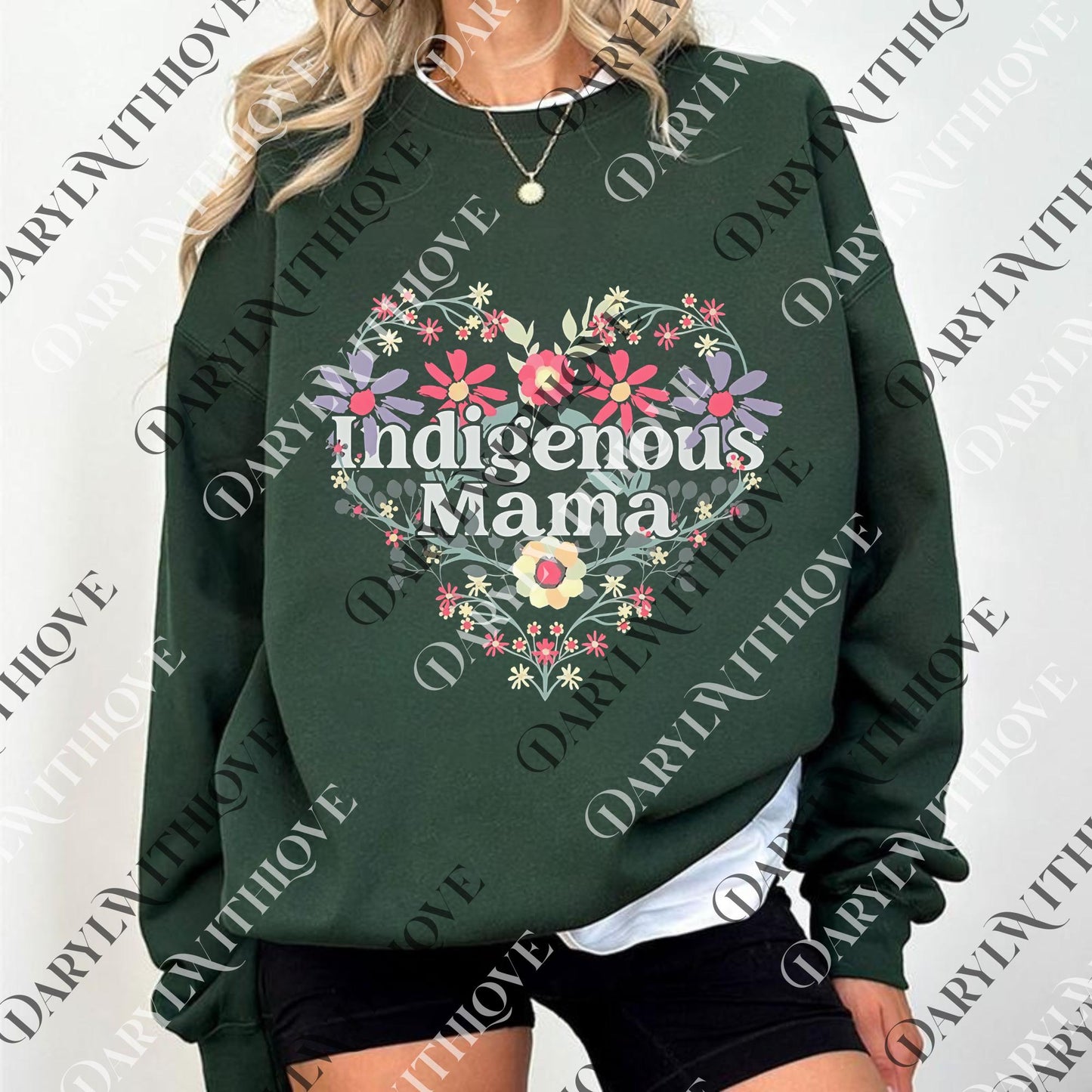 Indigenous Mama png, Floral Mama png, Native Mom png, Indigenous Mom png, Mothers Day Gift For Indigenous Mom