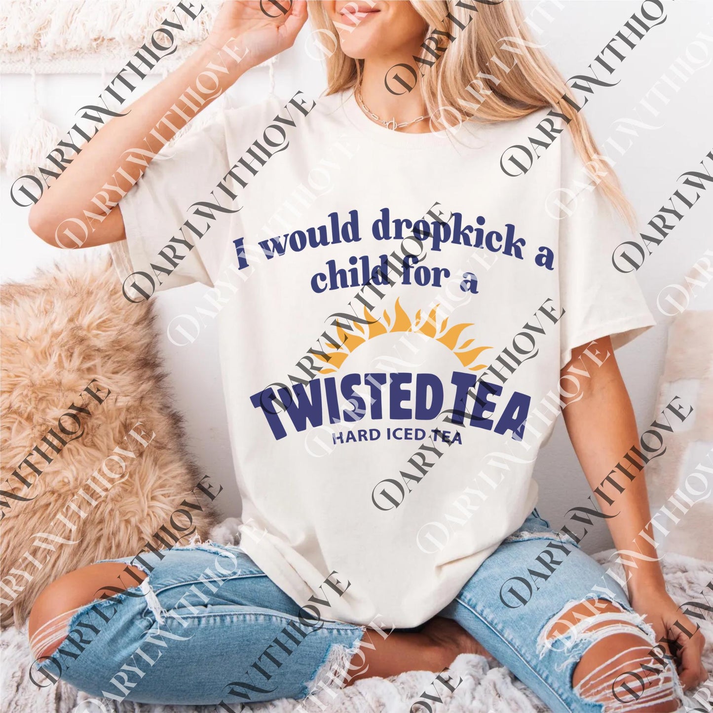 Funny Twisted Tea png, Double Graphic png, Unisex Party png, Summer Drinking png, Trendy png, Humor png