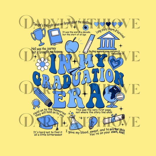 In My Graduation Era PNG, School PNG, In My Graduation png, Magic Castle Graduation PNG, Gift For Graduation