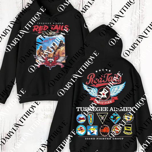 Tuskegee Airmen png, Tuskegee Airmen Red Tails Graphic on Unisex png, Black History png, Graphic png, Digital File