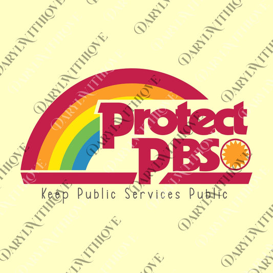 Protect PBS Rainbow Unisex png, png, Political Protest Hoaodie, Save Public Broadcasting, Anti Trump png