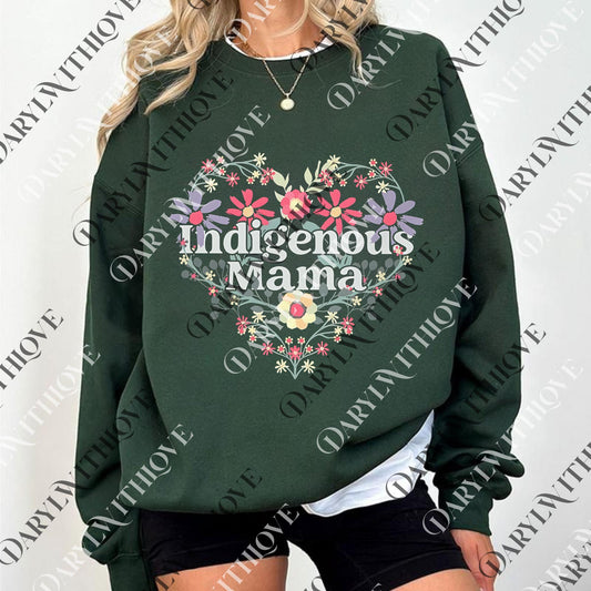 Indigenous Mama png, Floral Mama png, Native Mom png, Indigenous Mom png, Mothers Day Gift For Indigenous Mom