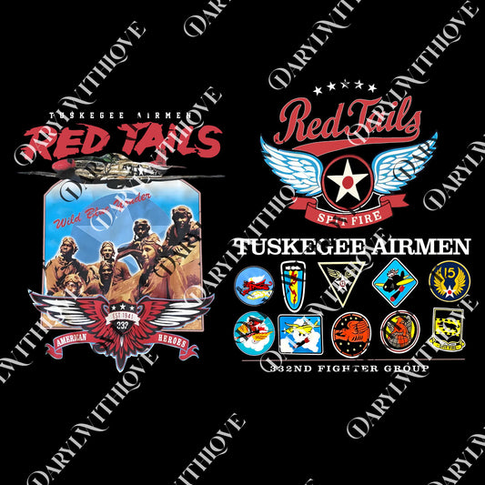 Tuskegee Airmen png, Tuskegee Airmen Red Tails Graphic on Unisex png, Black History png, Graphic png, Digital File