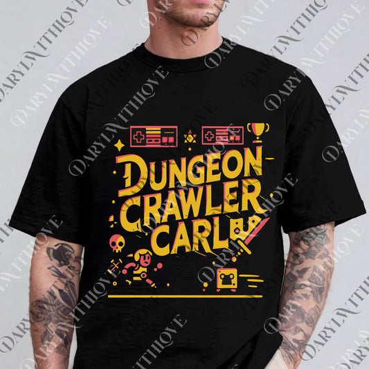 New Achievement Dungeon Crawler Carl png, Gift for Reader, Fantasy Science Fiction Book Lover Donut Fan png, Bookish png