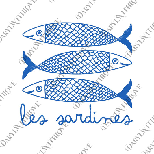 Les Sardines Fisherman png, Seafood Lover png, Sardine Tinned Fish, Fishing png, Ocean Life png, Marine Theme