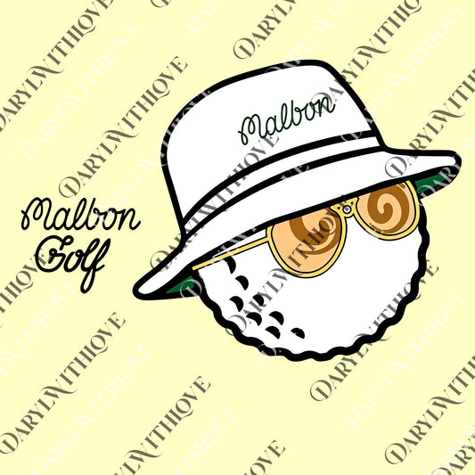 Malbon Golf Buckets S Thompson Short Sleeve png, Classic Cotton Unisex png, Trendy Graphic Golf png for Men and Women png