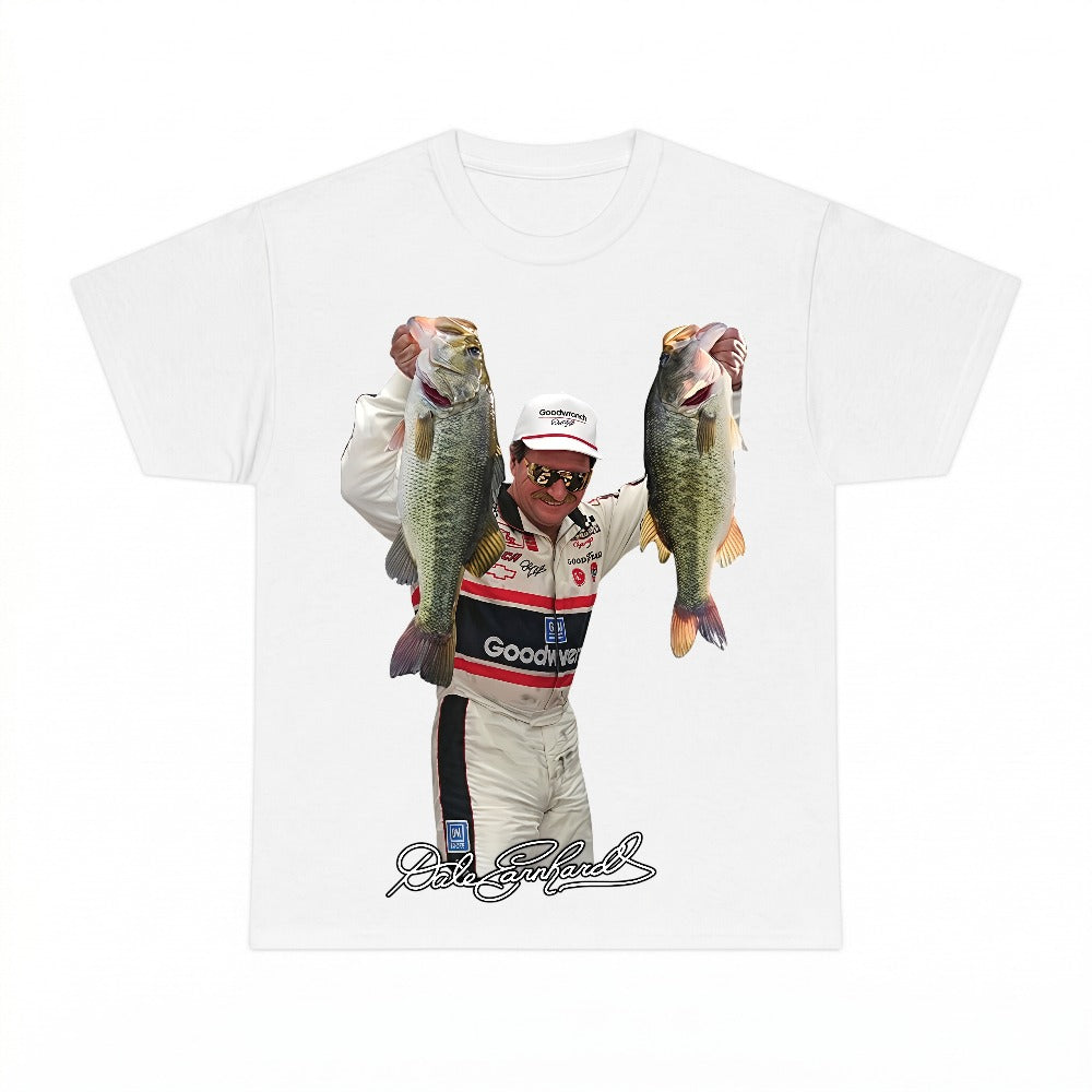 Dale Earnhardt PNG, Racing Bass Fishing Nascar Fan Sublimation Design, Funny Digital Download, Instant Download