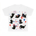 Patriotic Cats PNG, Funny Americana USA Flag Cat Lover Sublimation Design, 4th of July Digital Download, Instant Download