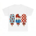 Patriotic Popsicle PNG, Glitter Summer 4th Of July Treat Sublimation Design, 4th of July Digital Download, Instant Download