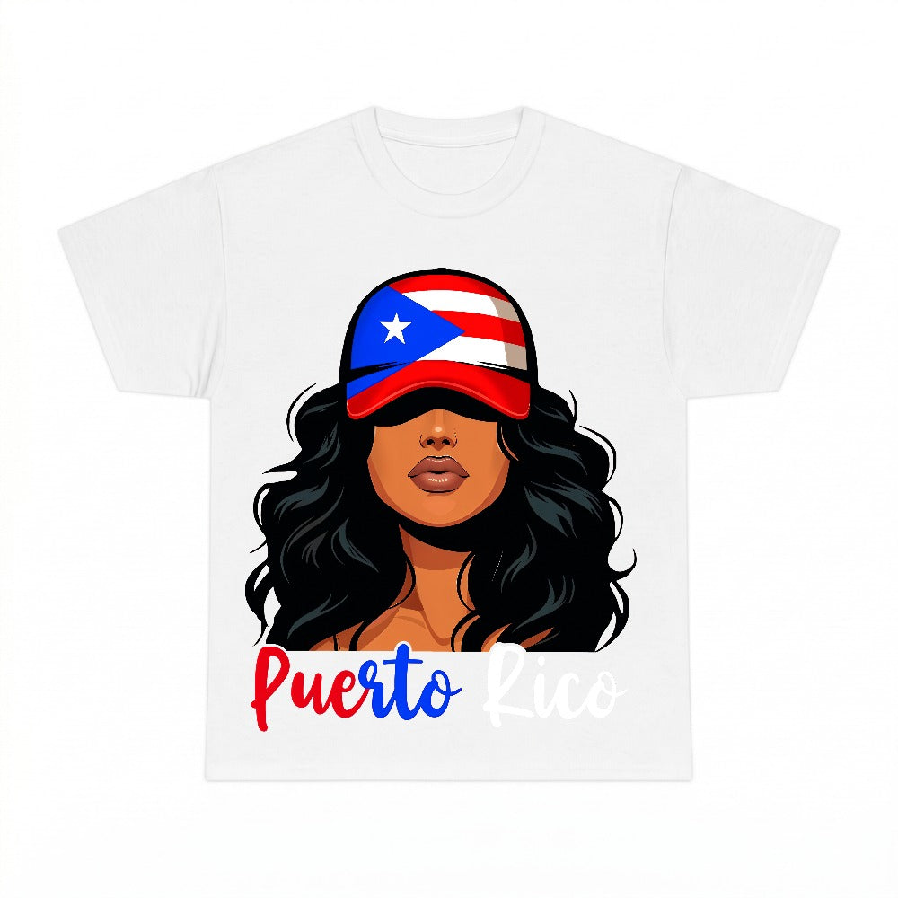 Puerto Rico Woman PNG, Patriotic Flag Heritage Boricua Pride Sublimation Design, 4th of July Digital Download, Instant Download