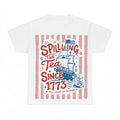 Spilling The Tea Since 1773 PNG, Patriotic USA Tea Party Funny History Sublimation Design, 4th of July Digital Download, Instant Download