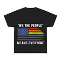 We The People Means Everyone PNG, Patriotic Rainbow Flag Equal Rights Sublimation Design, 4th of July Digital Download, Instant Download