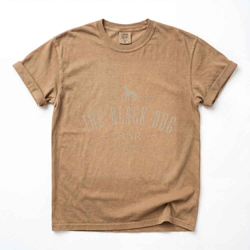 Comfort Colors Minimalist The Black Dog T-shirt