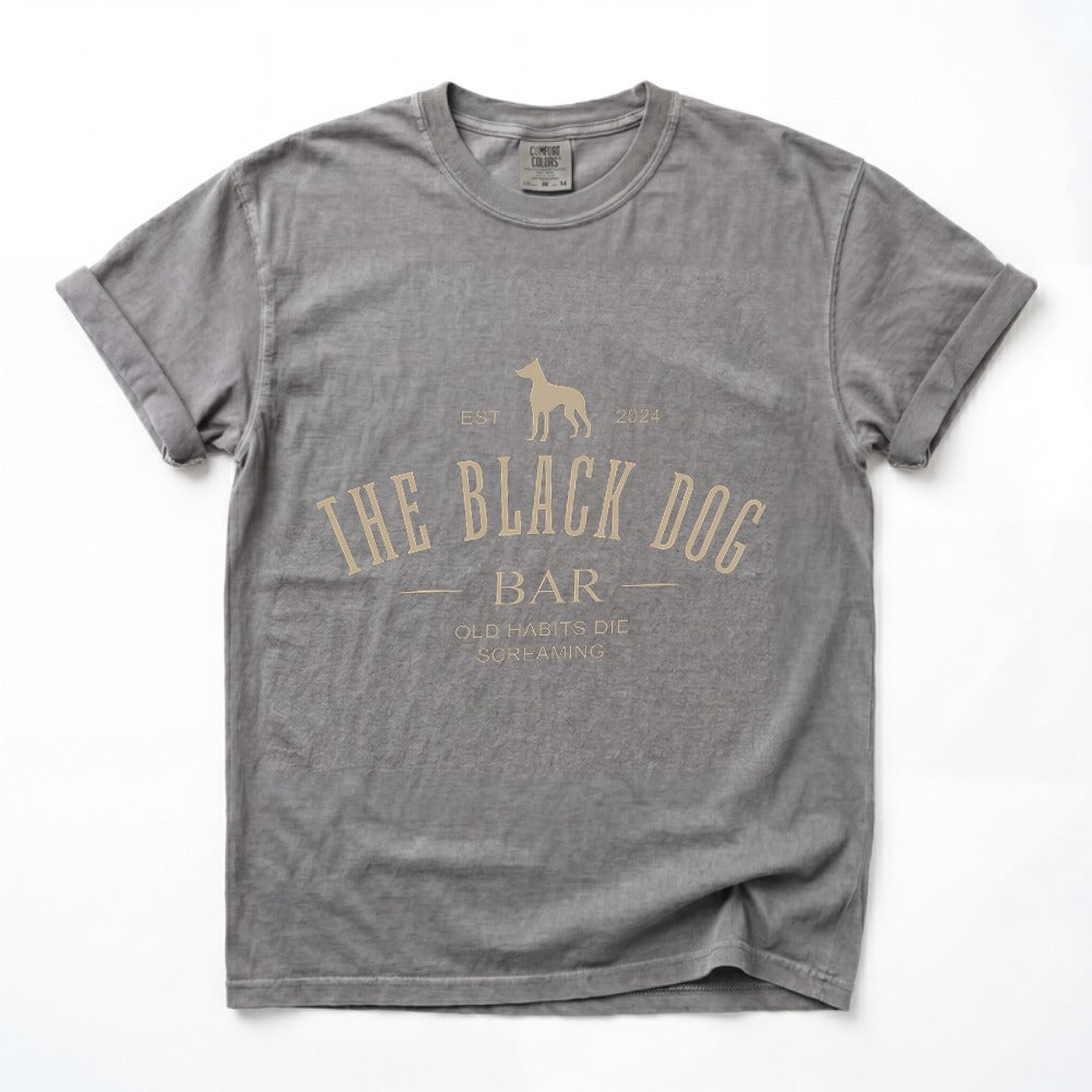 Comfort Colors Minimalist The Black Dog T-shirt