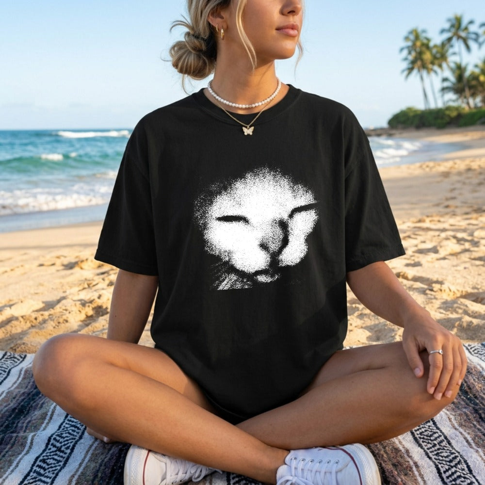 Funny Ibuprofen Cat Meme Shirt: Unhinged Cringe Humor Shirt (Custom Text Available)