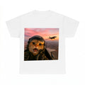 Funny Fighter Pilot Cat Shirt