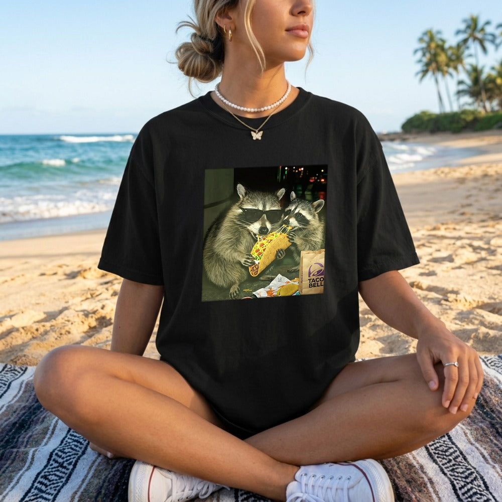 Raccoon Eating Tacos Sweatshirt