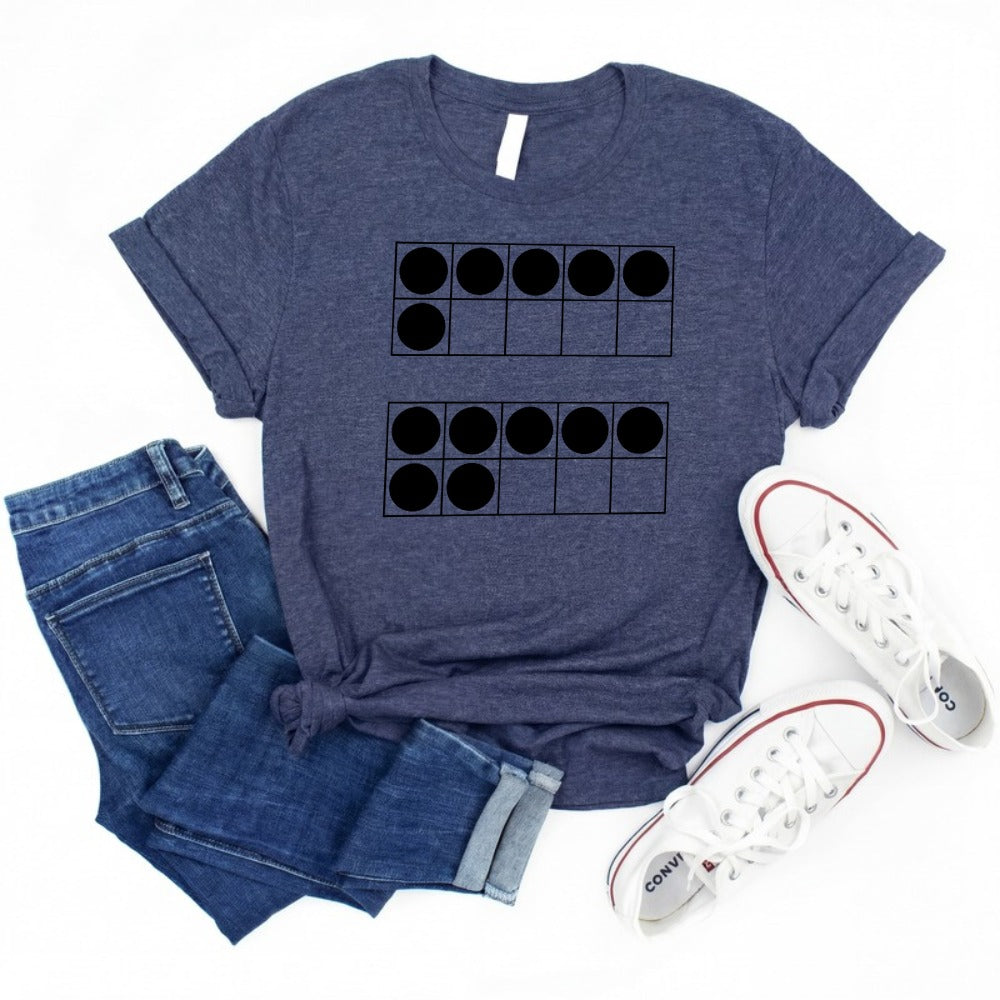 Funny 6 7 Number Teacher Comfort Colors Shirt