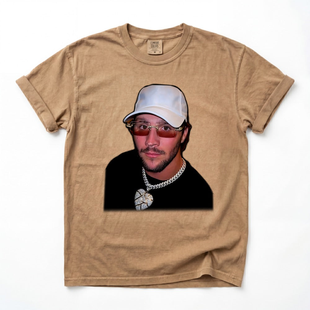 Josh Allen Funny Meme Vintage Comfort Colors T-shirt
