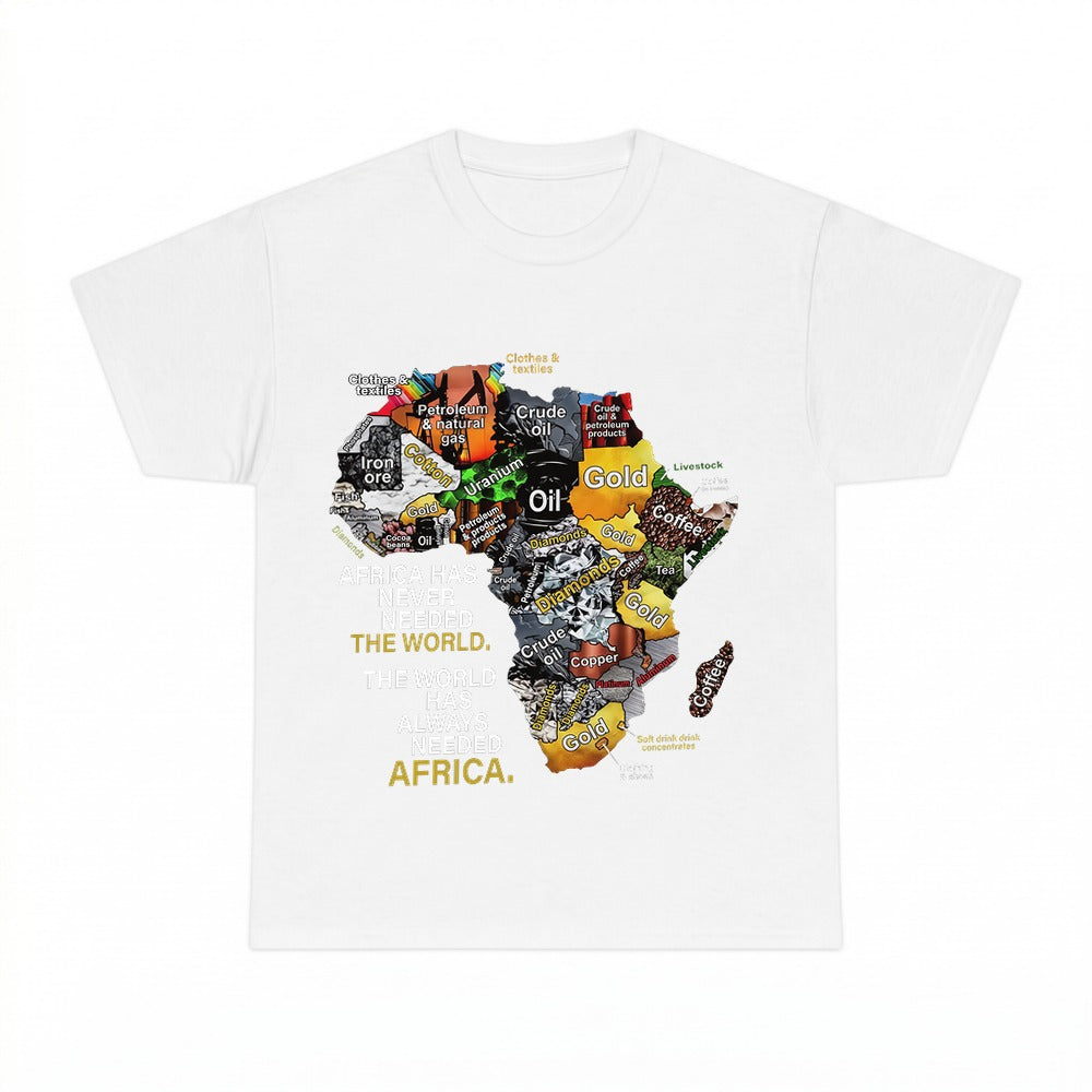 Africa Has Never Need The World Shirt