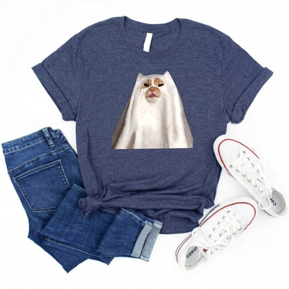 Ghost Kitten Comfort Colors Shirt
