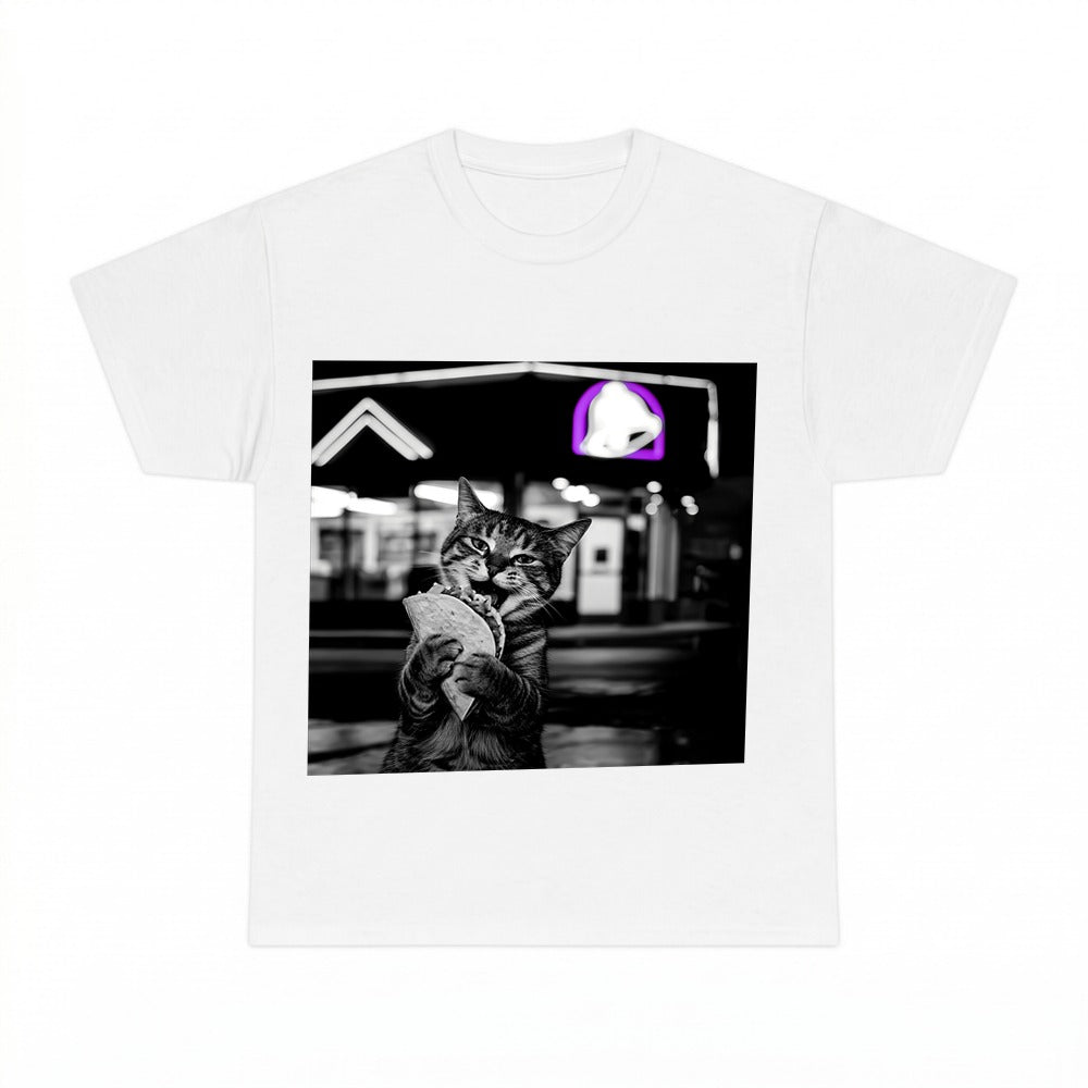 Funny Cat Eating Taco T-Shirt