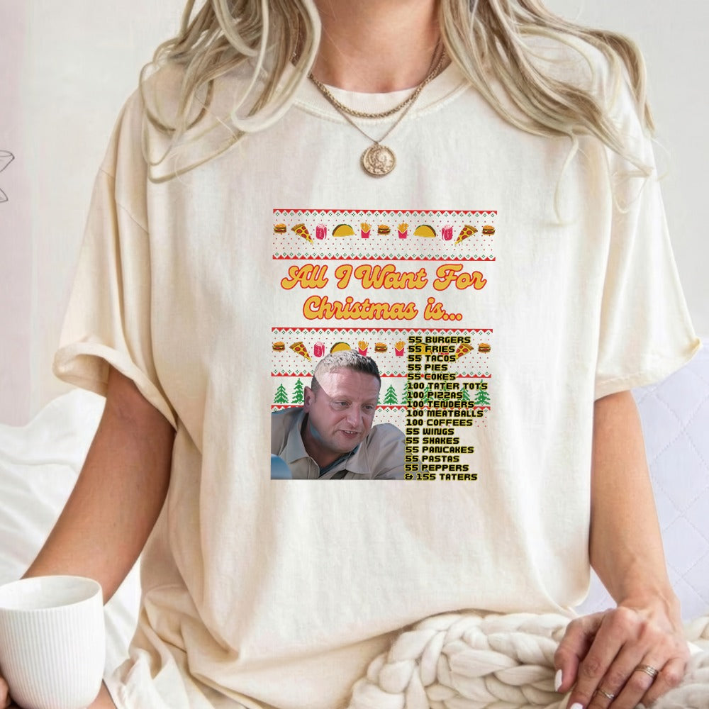 55 Bugers 55 Fries Tim Robinson Christmas Sweatshirt For Men
