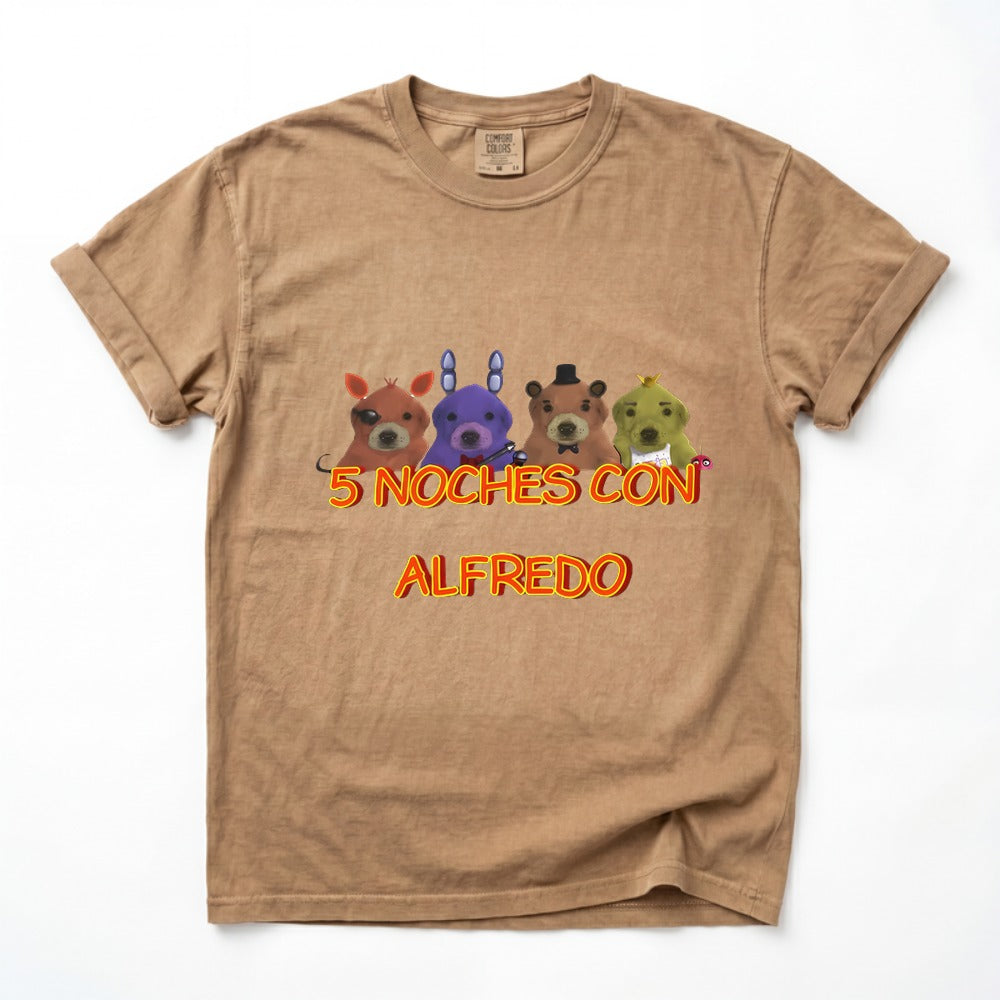 5 Noches Con Alfredo T-shirt