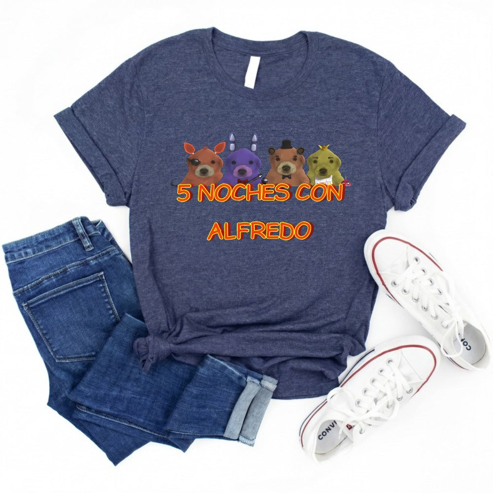 5 Noches Con Alfredo T-shirt
