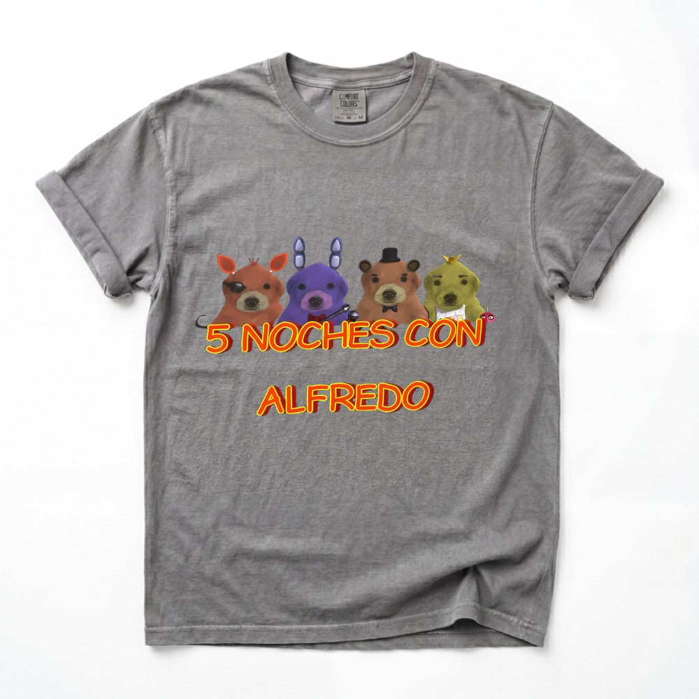 5 Noches Con Alfredo T-shirt