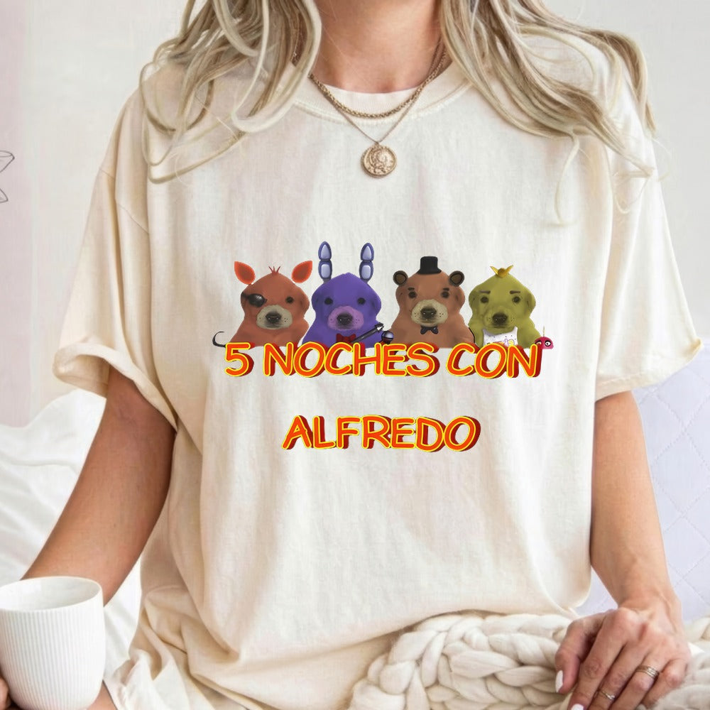5 Noches Con Alfredo T-shirt
