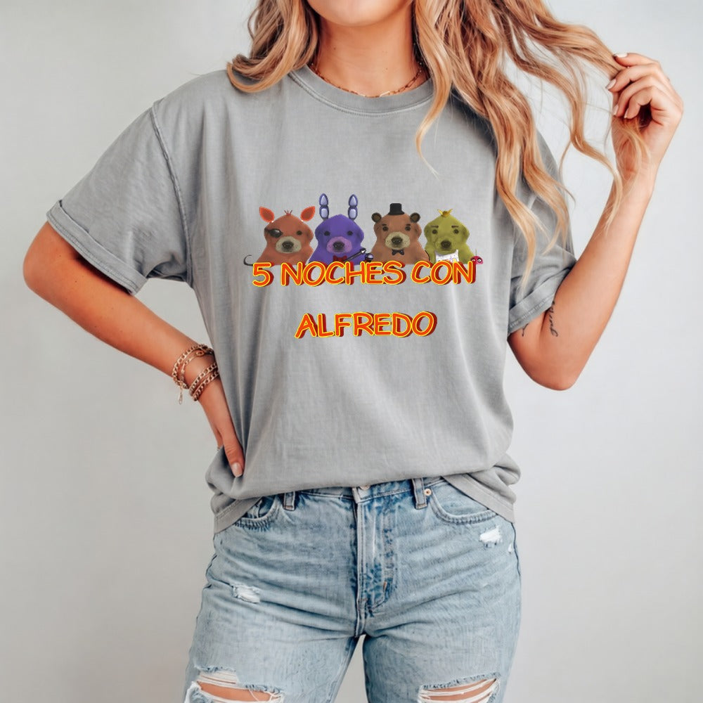 5 Noches Con Alfredo T-shirt
