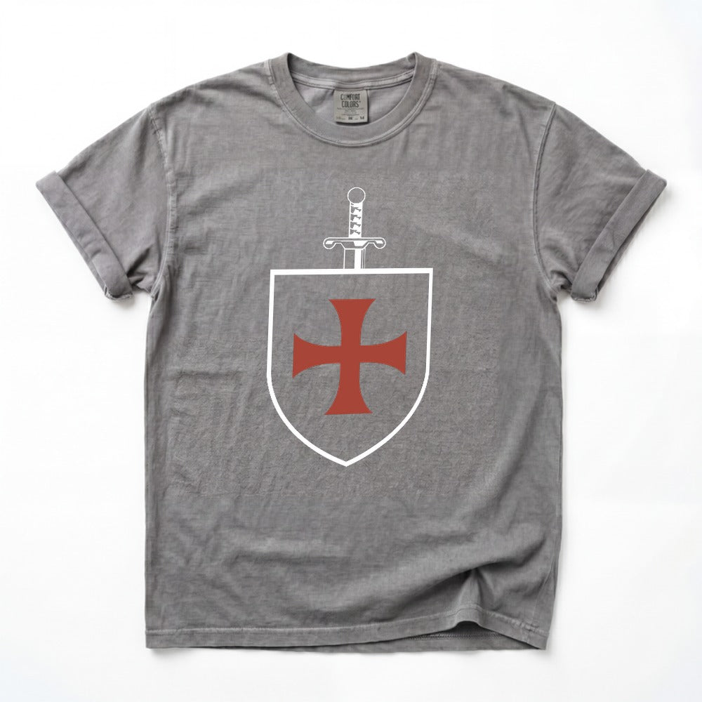 The Leper King - The Crusader King and His Holy Army Vintage T-Shirt