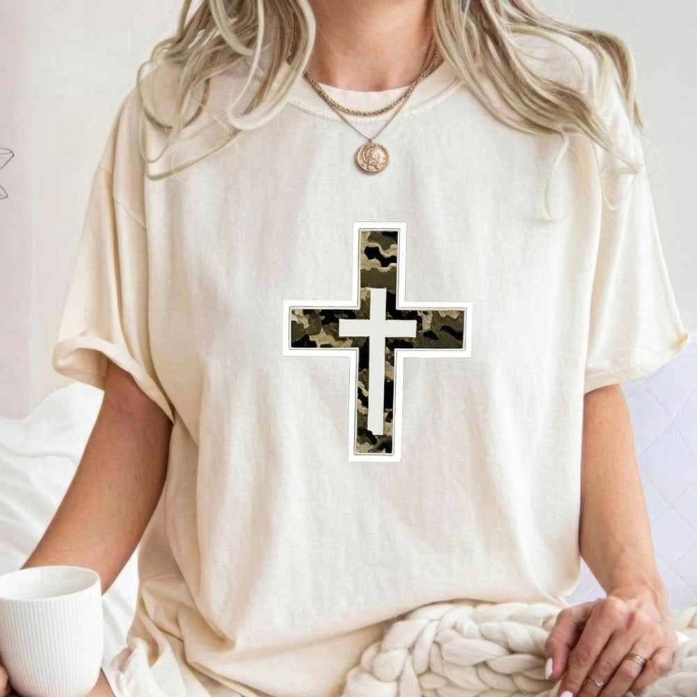 Faith Fishing Hunting Sweater
