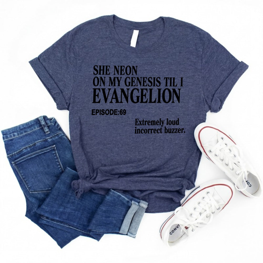 Funny Evangelion Meme Graphic Hoodie