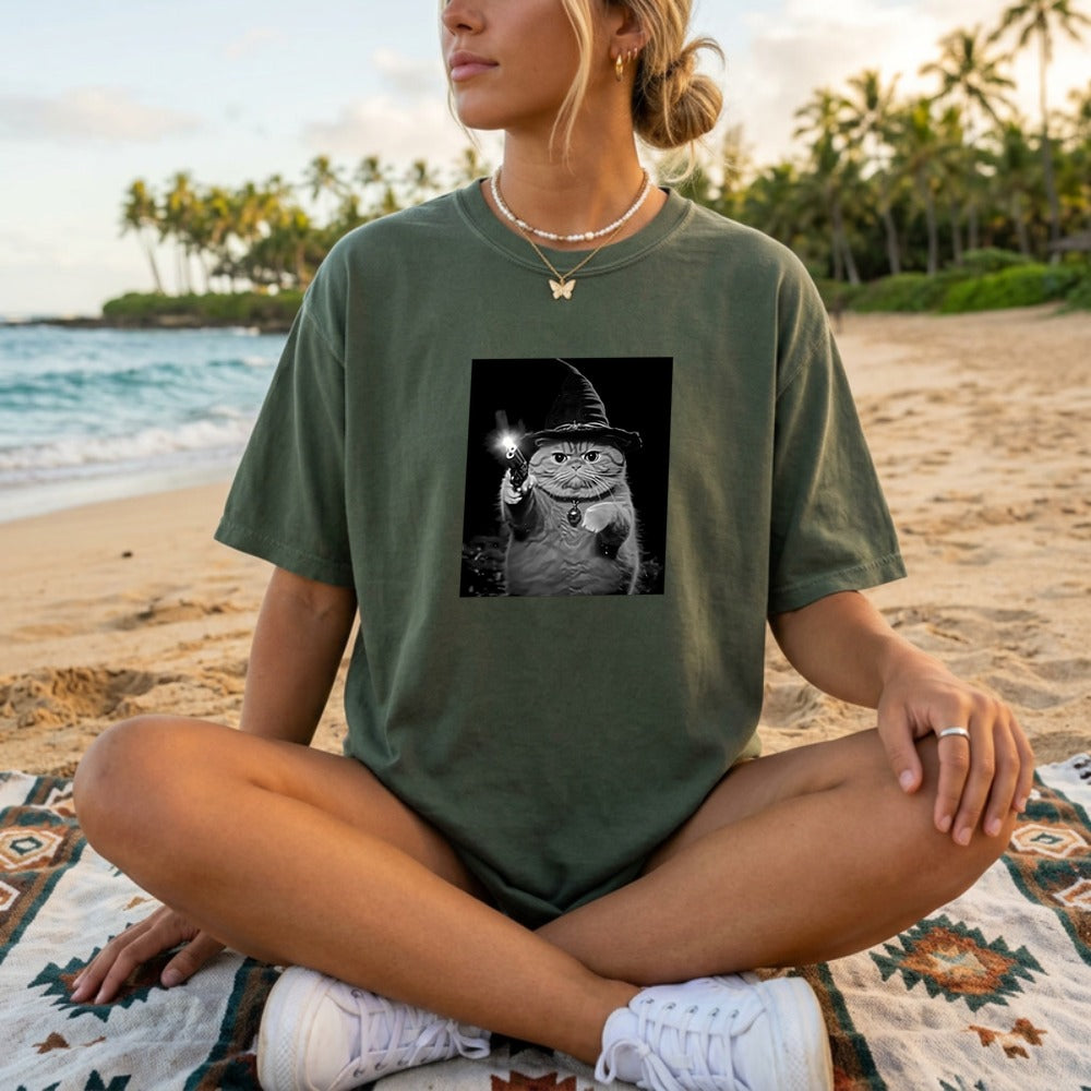 Wizard Kitten Vintage Shirt