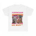 Vintage Lesbians Eat What?! Funny Offensive Cat Bootleg T-shirt