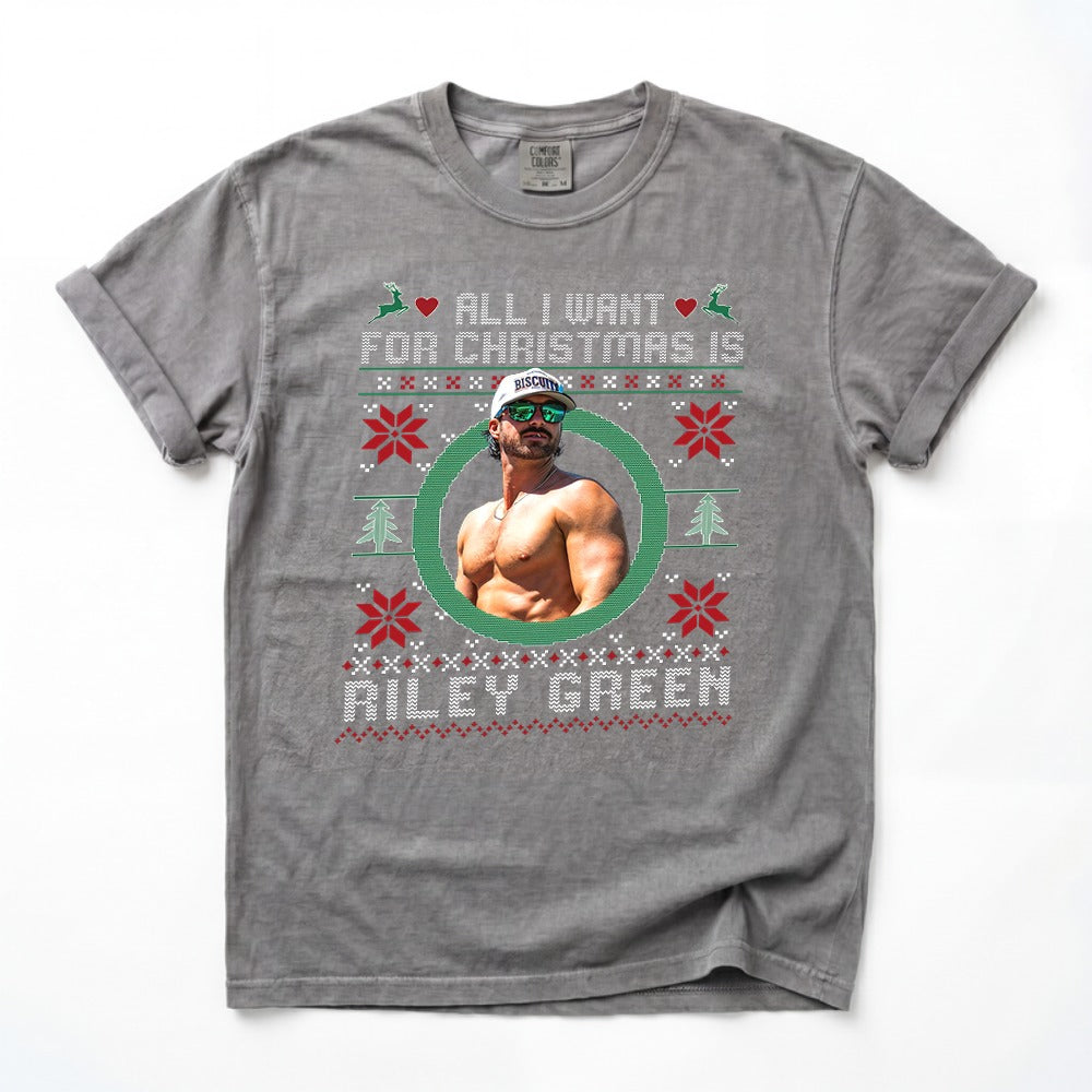 All I Want For Christmas Is Riley Green Sweatshirt
