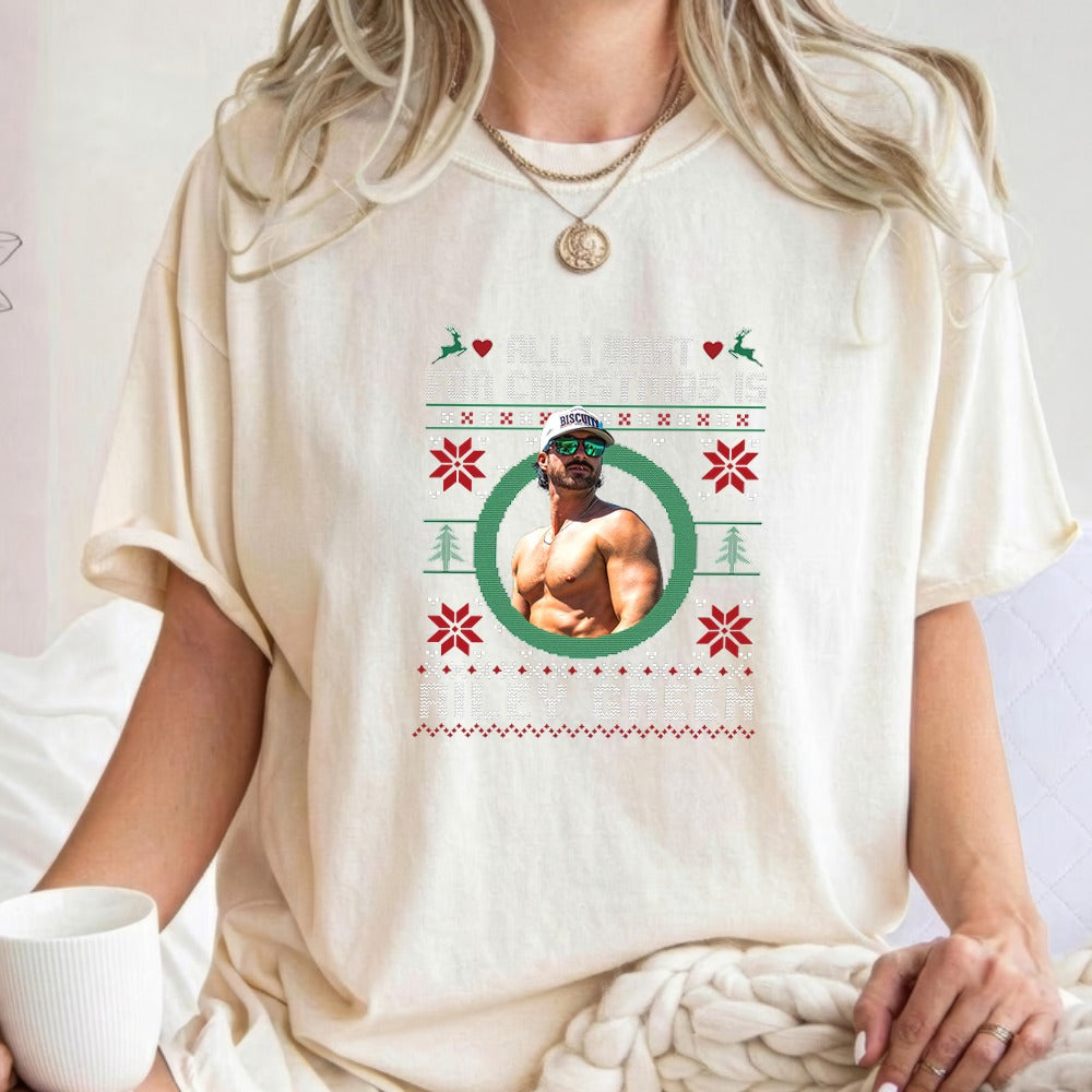 All I Want For Christmas Is Riley Green Sweatshirt