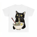 Black Cat Ramen Shirt - Gildan Unisex Tee