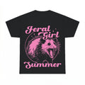 Feral Girl Summer Opossum Shirt - Gildan Unisex Tee
