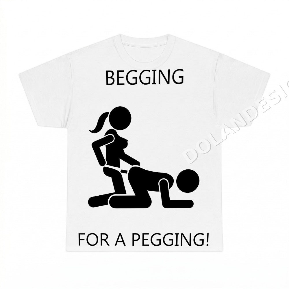 Begging For A Pegging PNG, Adult Humor Digital Download, Funny Sarcastic Clipart