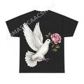 Boho Dove Rose PNG, Floral Christian Digital Download, Instant Download