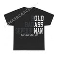 Bold Badass Superhuman PNG, Motivational Quote Digital Download, Instant Download