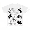 Cartoon Cats in Space PNG, Whimsical Digital Download, Instant Download