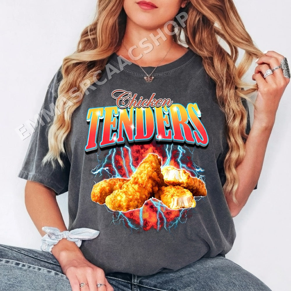 Chicken Tenders PNG, Funny Fried Chicken Digital Download, Humor Graphic
