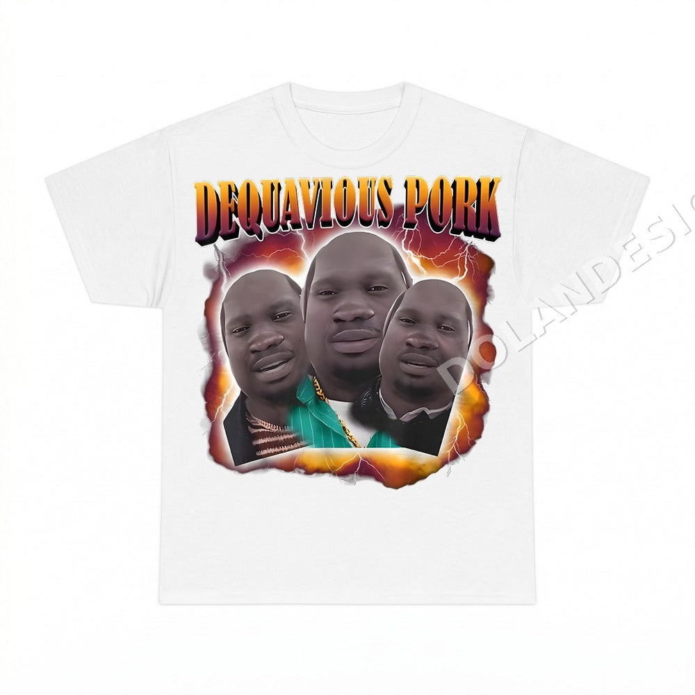 Dequavious Pork Streetwear PNG, Urban Graphic Digital Download