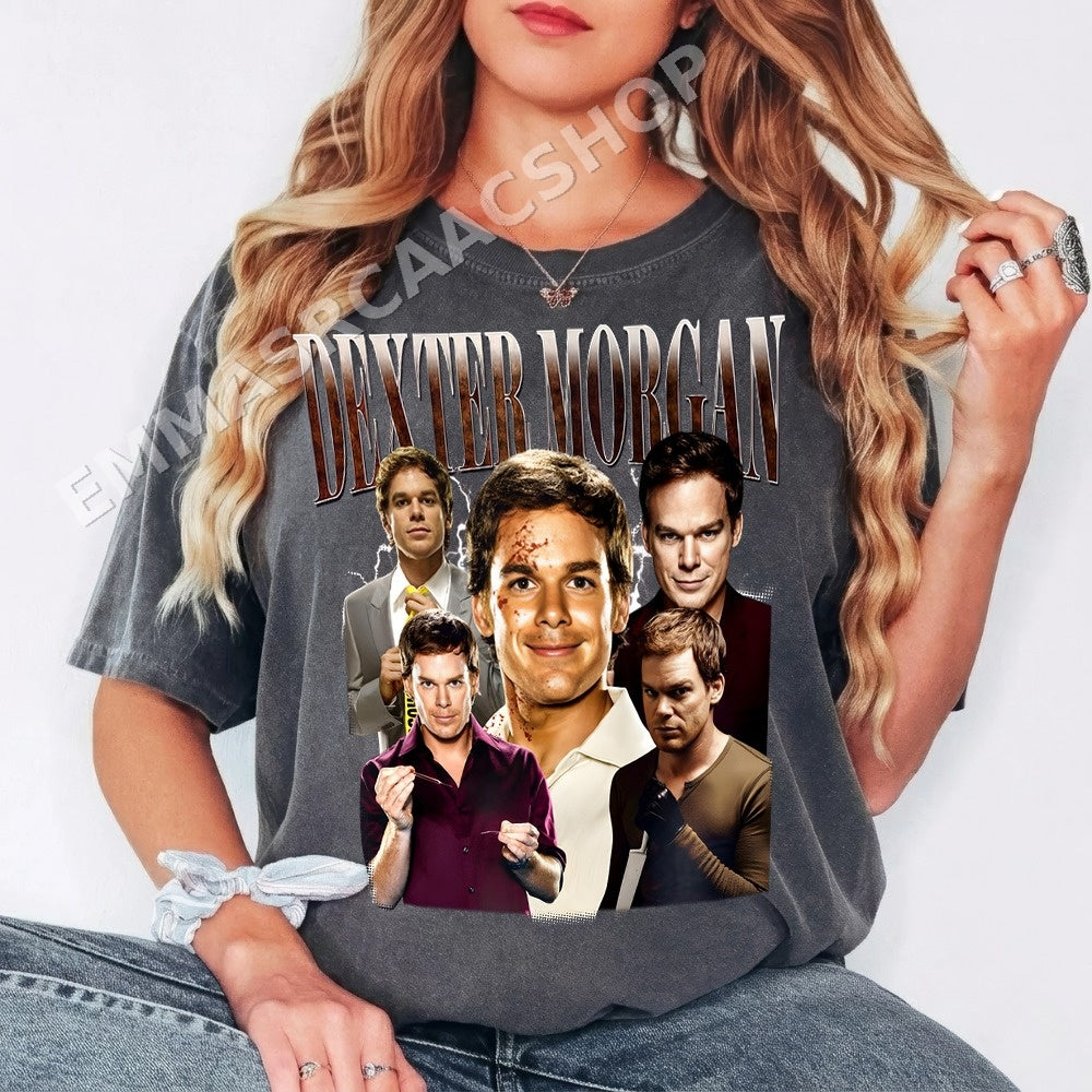 Dexter Morgan PNG, Tv Show Collage Digital Download, Fan Art Instant Download