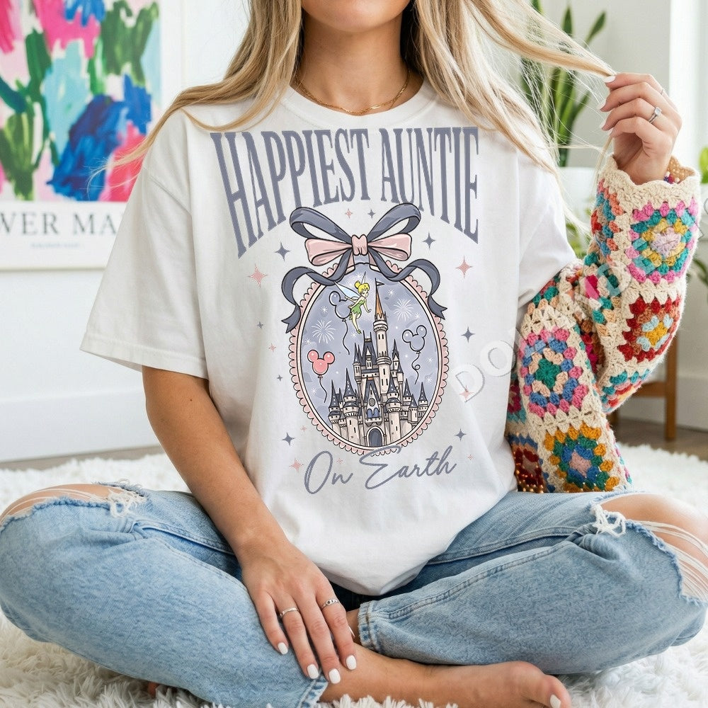 Happiest Grandma On Earth PNG, Castle Balloons Mickey Ears Digital Download